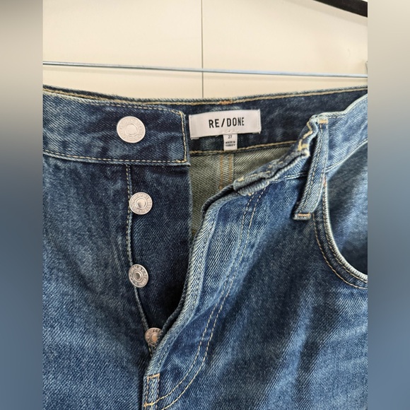Re/done low rise loose jeans - Picture 3 of 6